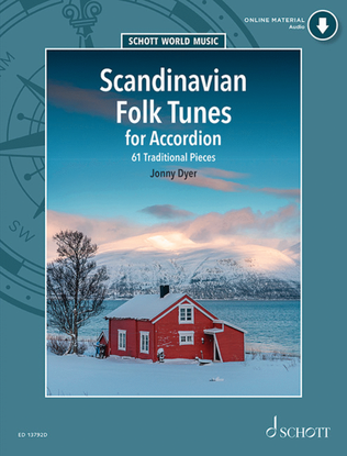 Book cover for Scandinavian Folk Tunes for Accordion