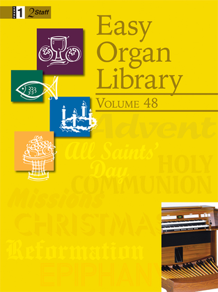 Book cover for Easy Organ Library, Vol. 48