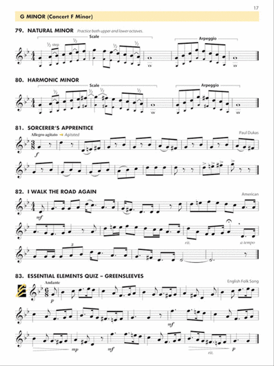 Essential Technique for Band with EEi - Intermediate to Advanced Studies Concert Band Methods scores gallery preview page 2