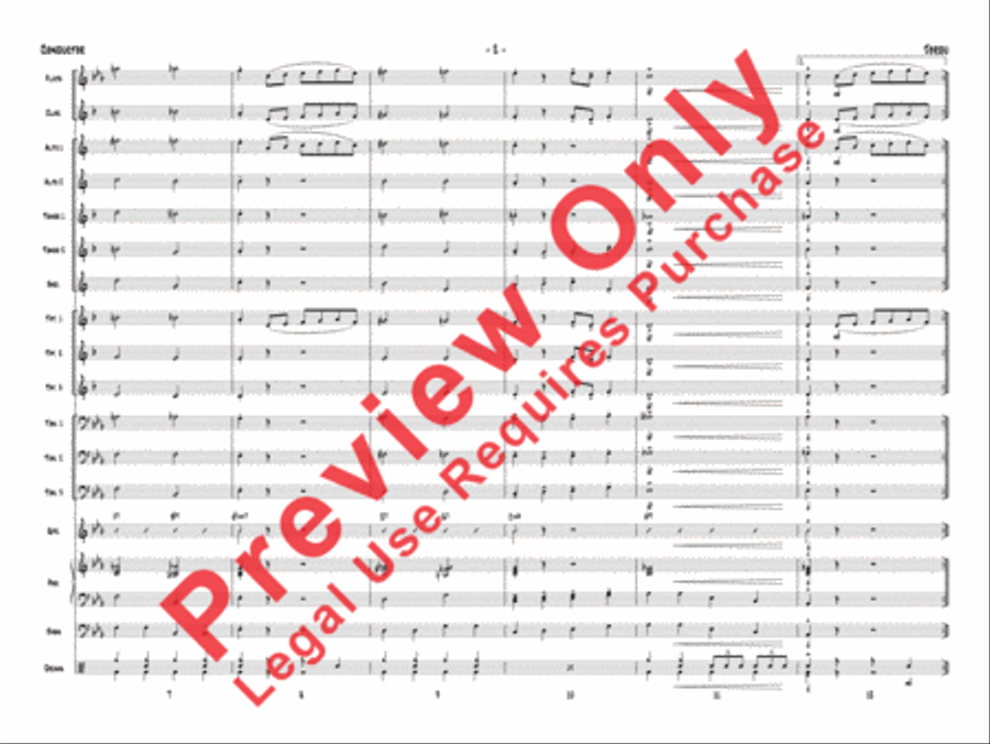 Jordu Jazz Ensemble scores gallery preview page 5