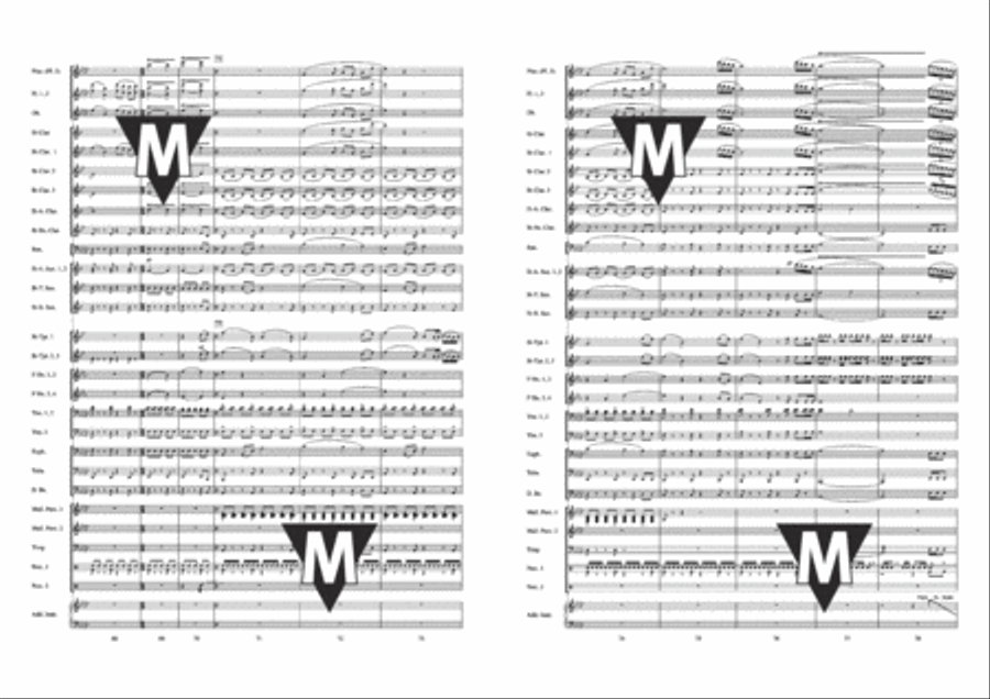 Around the World in 80 Days Concert Band scores gallery preview page 8