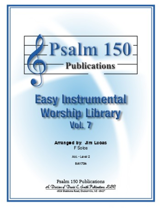 Easy Instrumental Worship Library Vol 7 FSolos