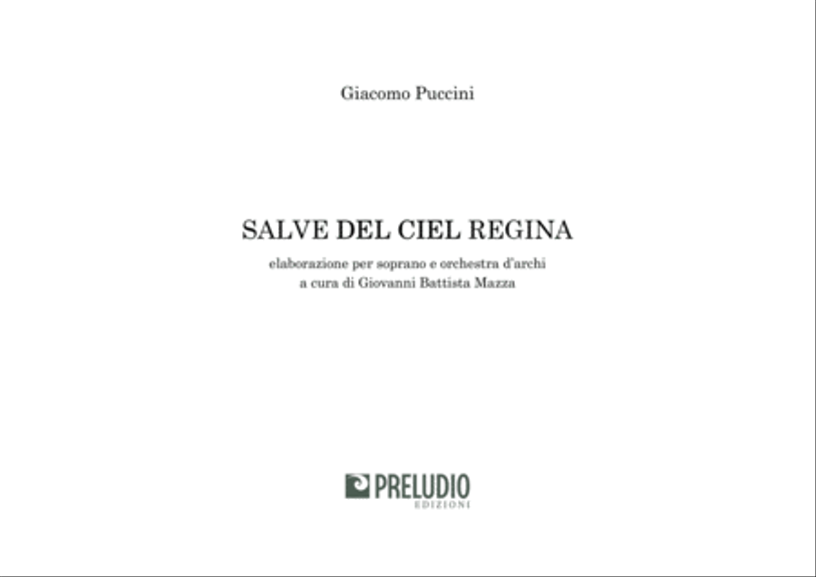 Salve del ciel Regina String Quartet scores gallery preview page 3