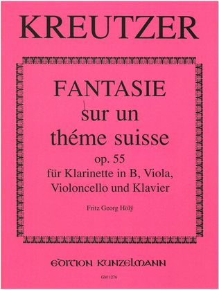 Book cover for Fantasie sur un thème suisse