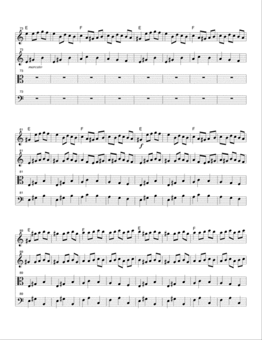 Malagueña String Orchestra scores gallery preview page 5