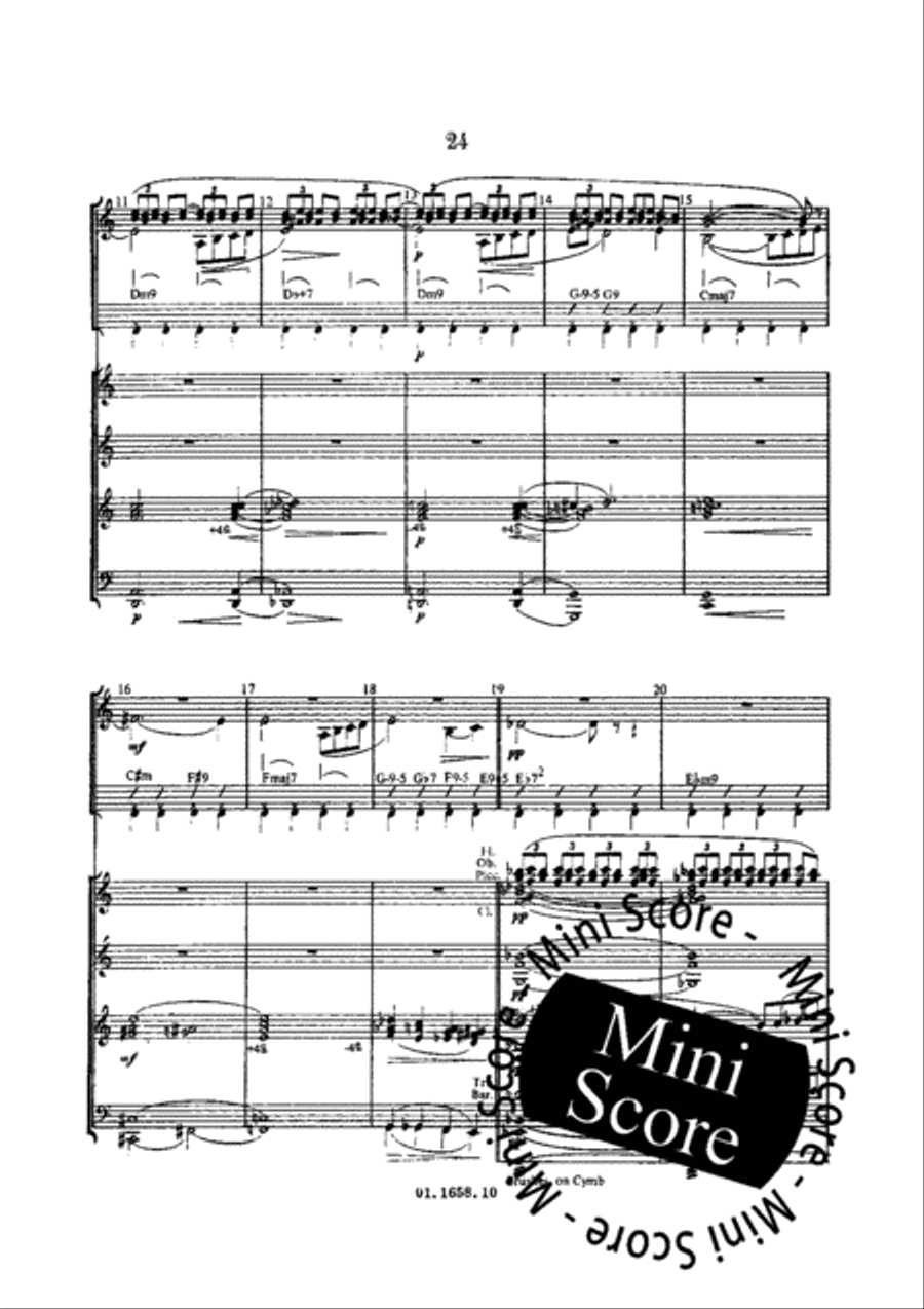 A Suite for Jazz Ensemble Concert Band scores gallery preview page 28