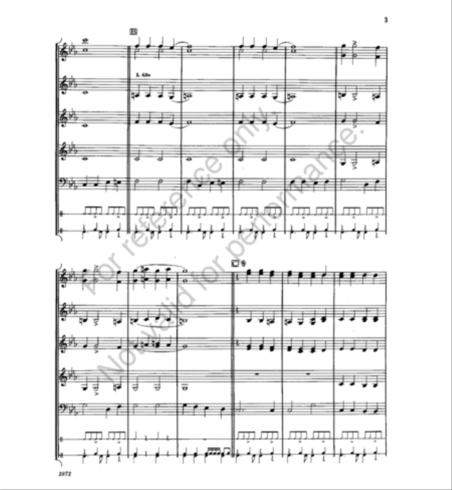 Saturday Night Disco Saturday Night Disco Concert Band scores gallery preview page 3