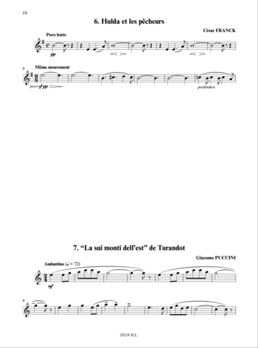 Adolphe Sax Album - Volume 2 Saxophone Solo scores gallery preview page 2