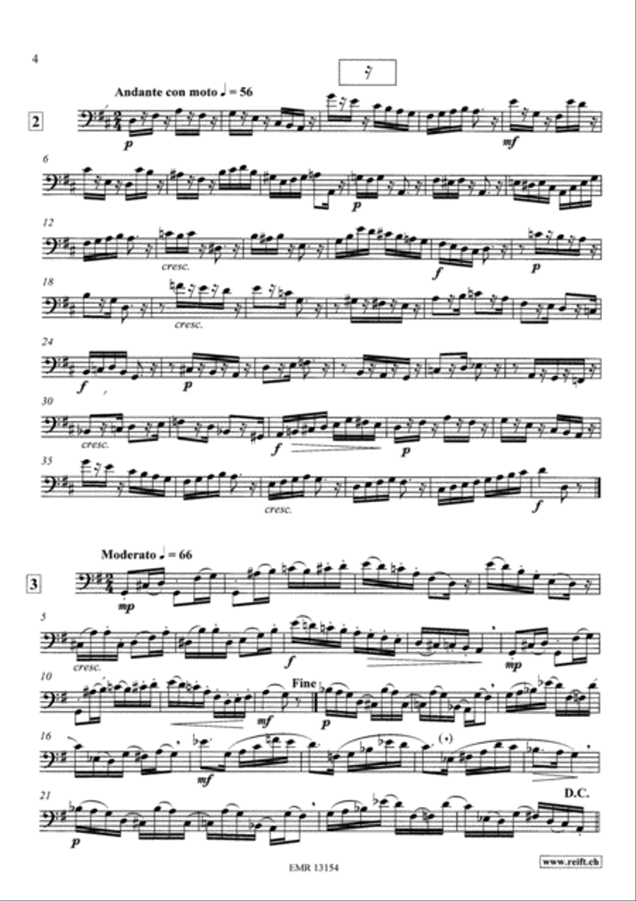 Technical & Melodic Studies Vol. 5 Bassoon Solo scores gallery preview page 4