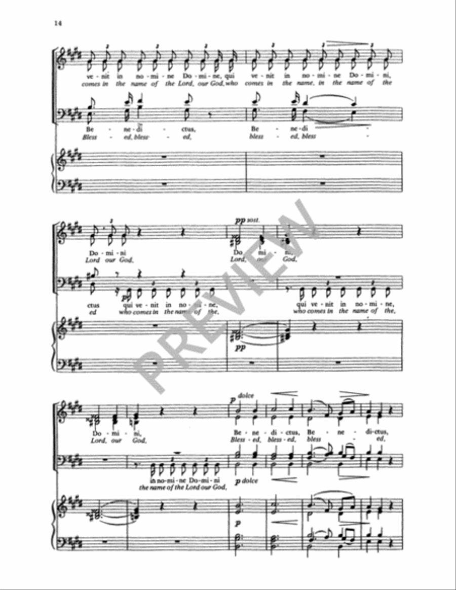 Sacred Songs Sacred Songs Divisi scores gallery preview page 15