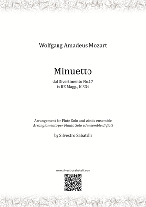 Book cover for Minuetto - W. A. Mozart