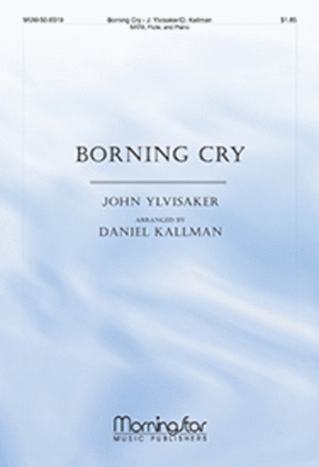 Book cover for Borning Cry (Choral Score)