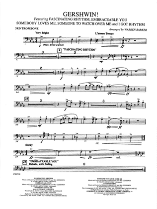 Gershwin! (Medley): 3rd Trombone