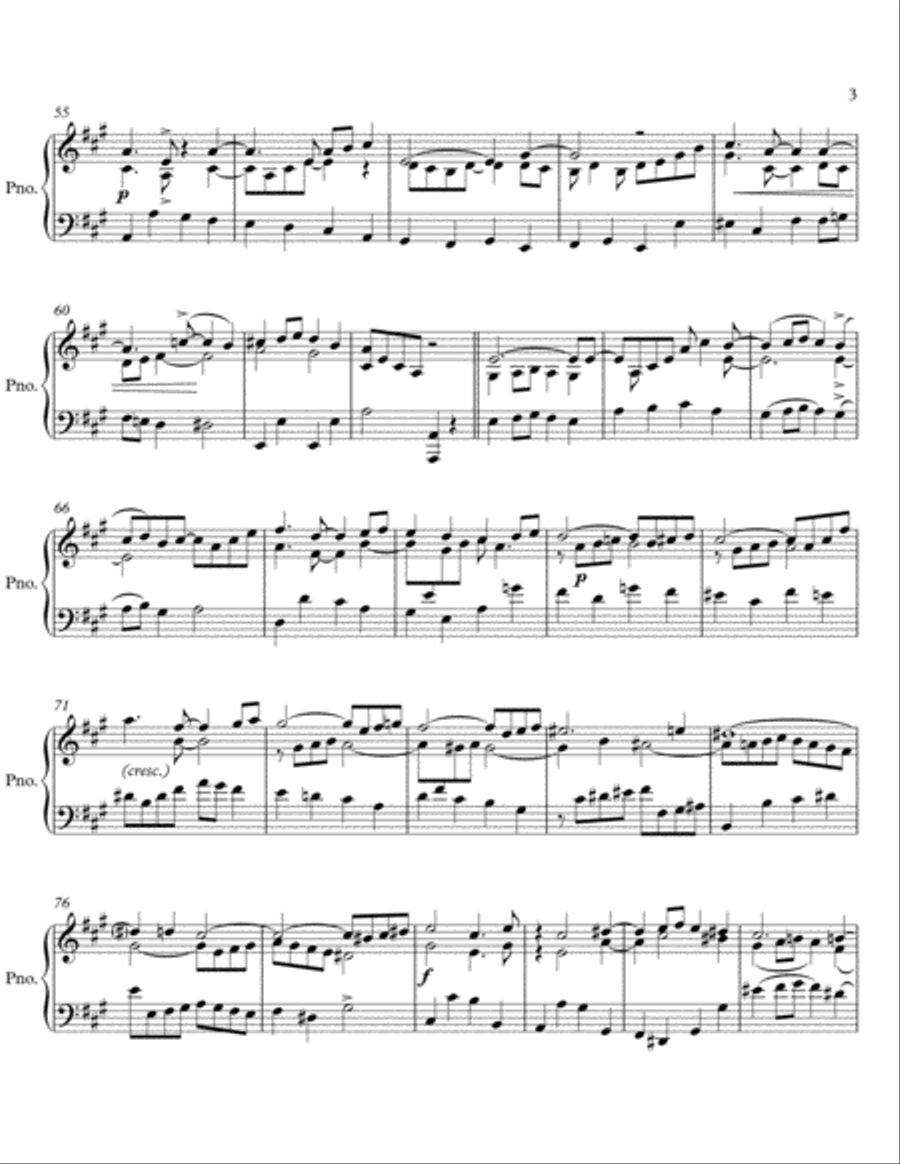Syncopated Suite #2, op. 54 Piano Solo scores gallery preview page 3