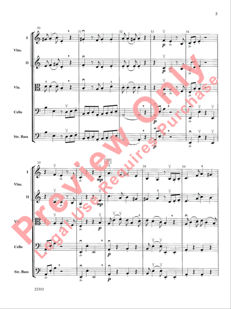 Violet's Tango String Orchestra scores gallery preview page 6