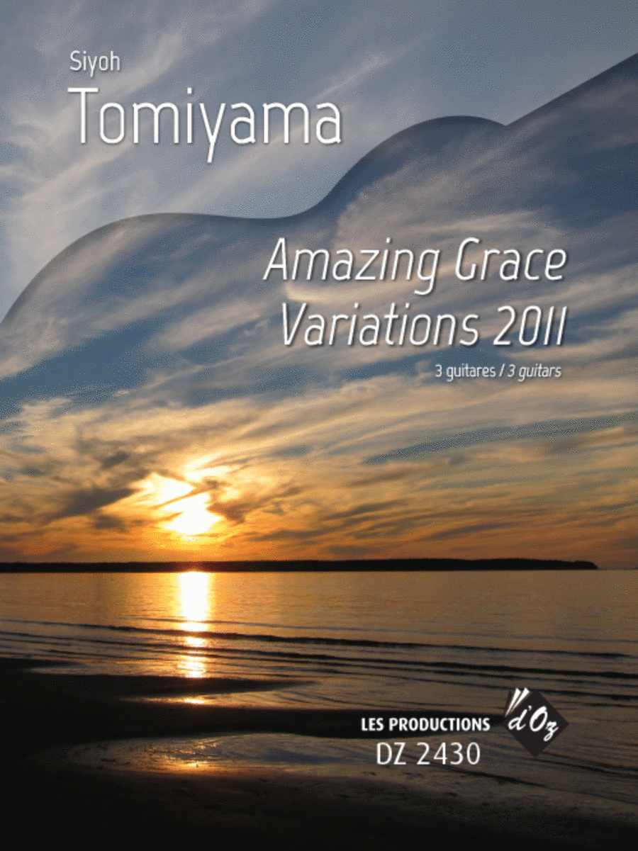 Amazing Grace Variations 2011 Guitar Ensemble scores gallery preview page 1