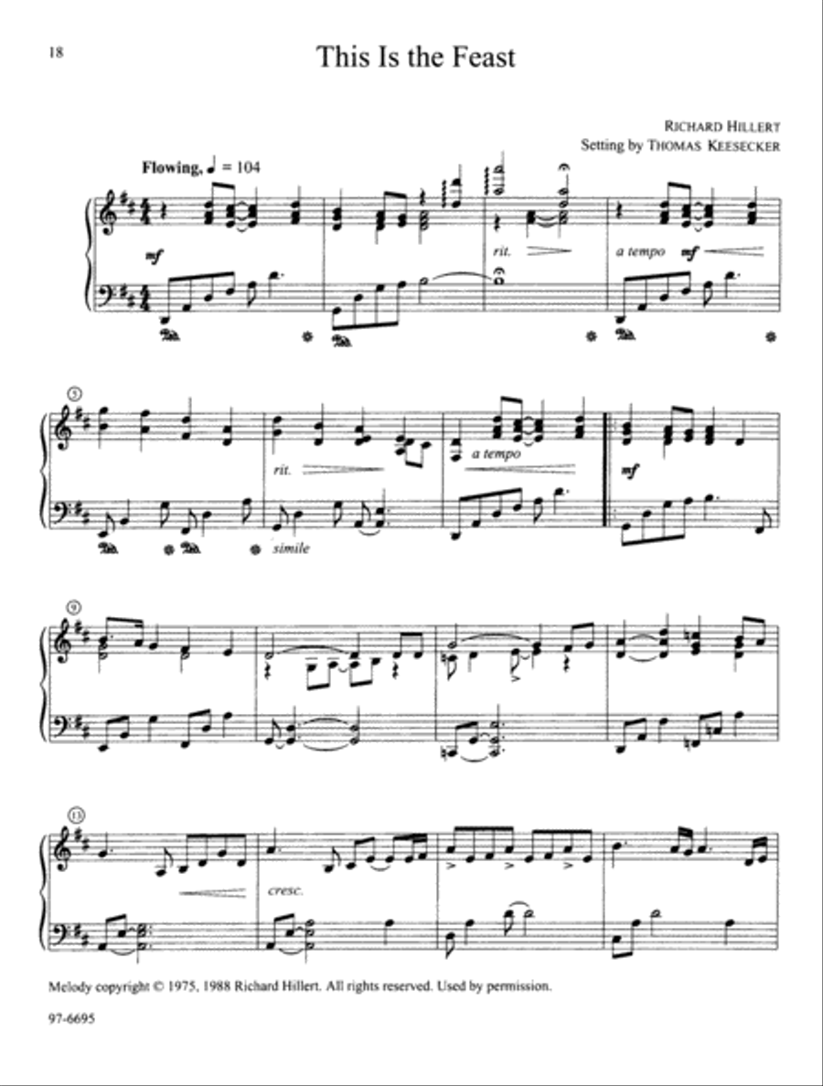 Piano Impressions for Easter Piano Solo scores gallery preview page 5
