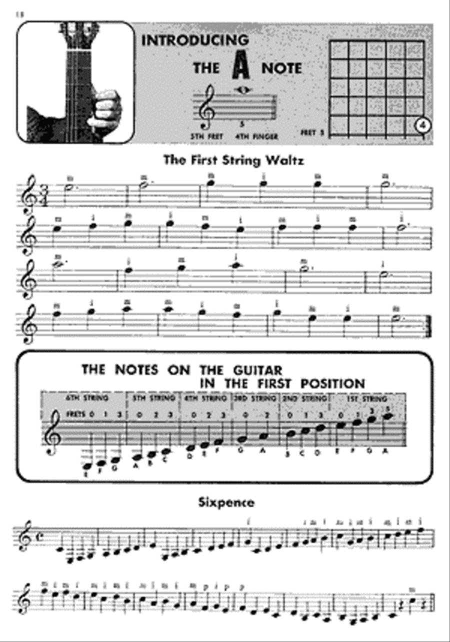 Classic Guitar Method, Volume 1 Lute scores gallery preview page 3