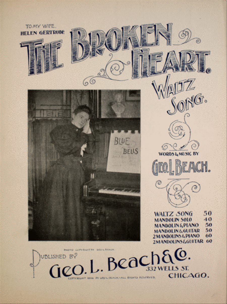 The Broken Heart Waltz Voice scores gallery preview page 1