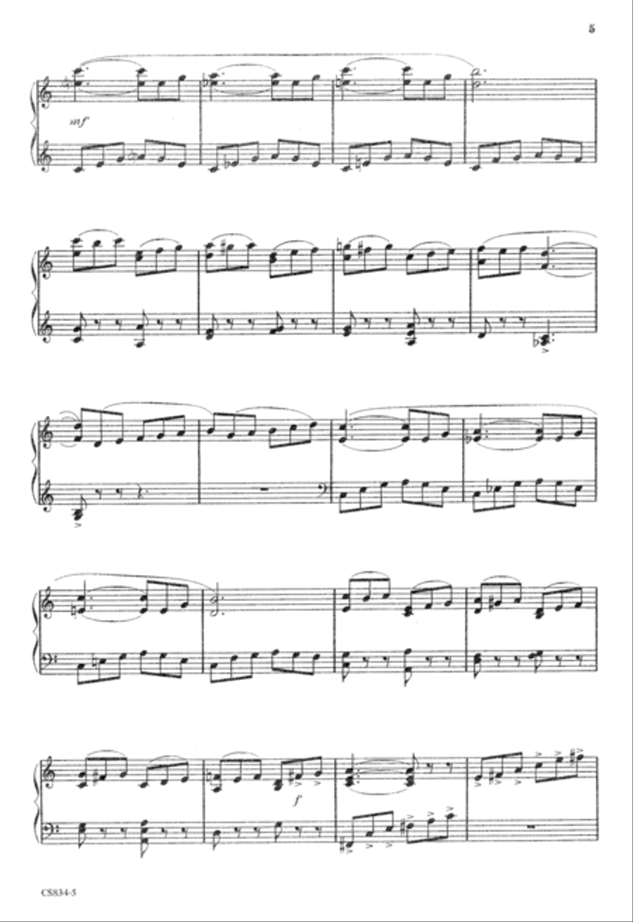 The Brightest Star Unison Choir scores gallery preview page 5