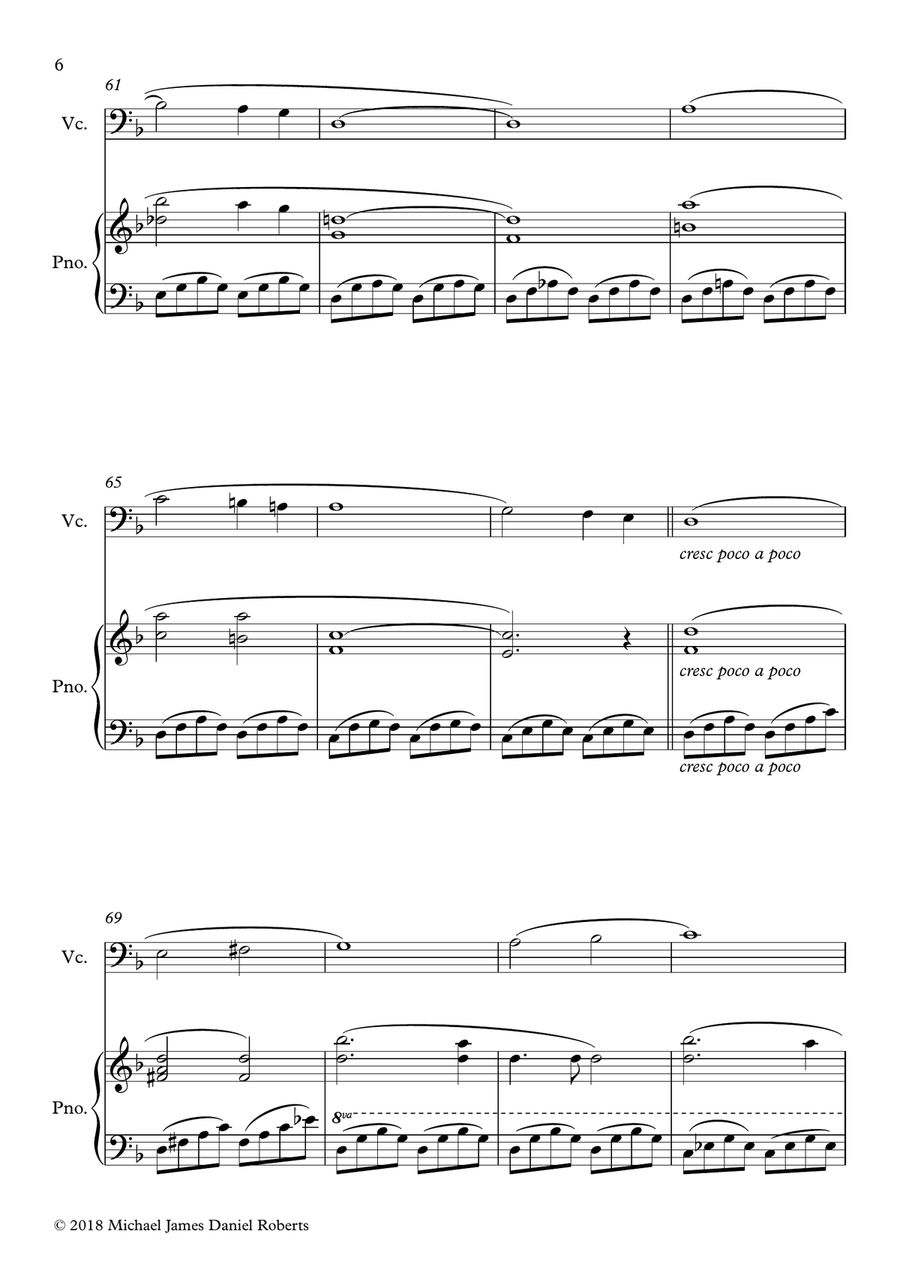 Aurora's Dream Piano scores gallery preview page 6