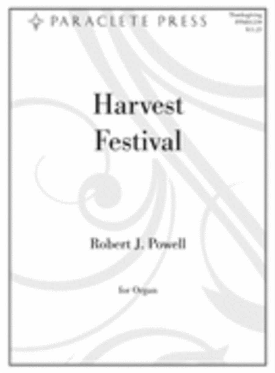 Harvest Festival: Four Organ Preludes on Thanksgiving Hymns Organ scores gallery preview page 1
