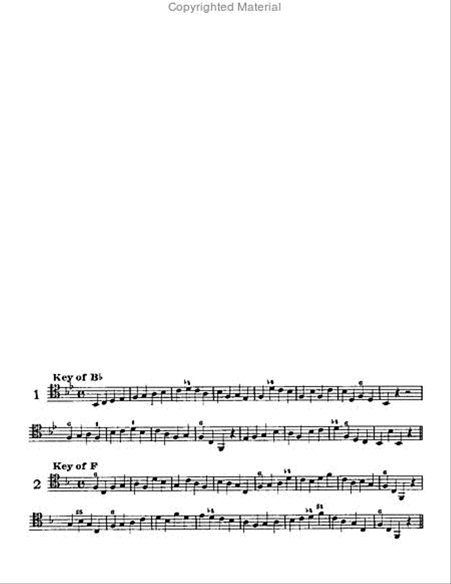 The Trombone Virtuoso an Advanced Method Trombone scores gallery preview page 12