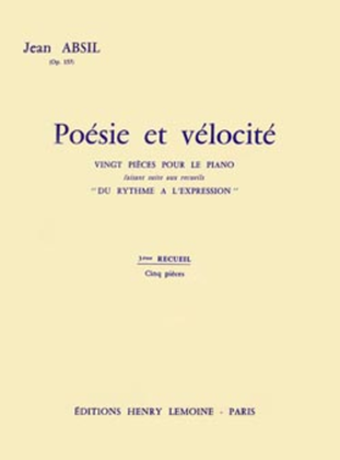 Poesie et Velocite Op. 157 - Volume 3
