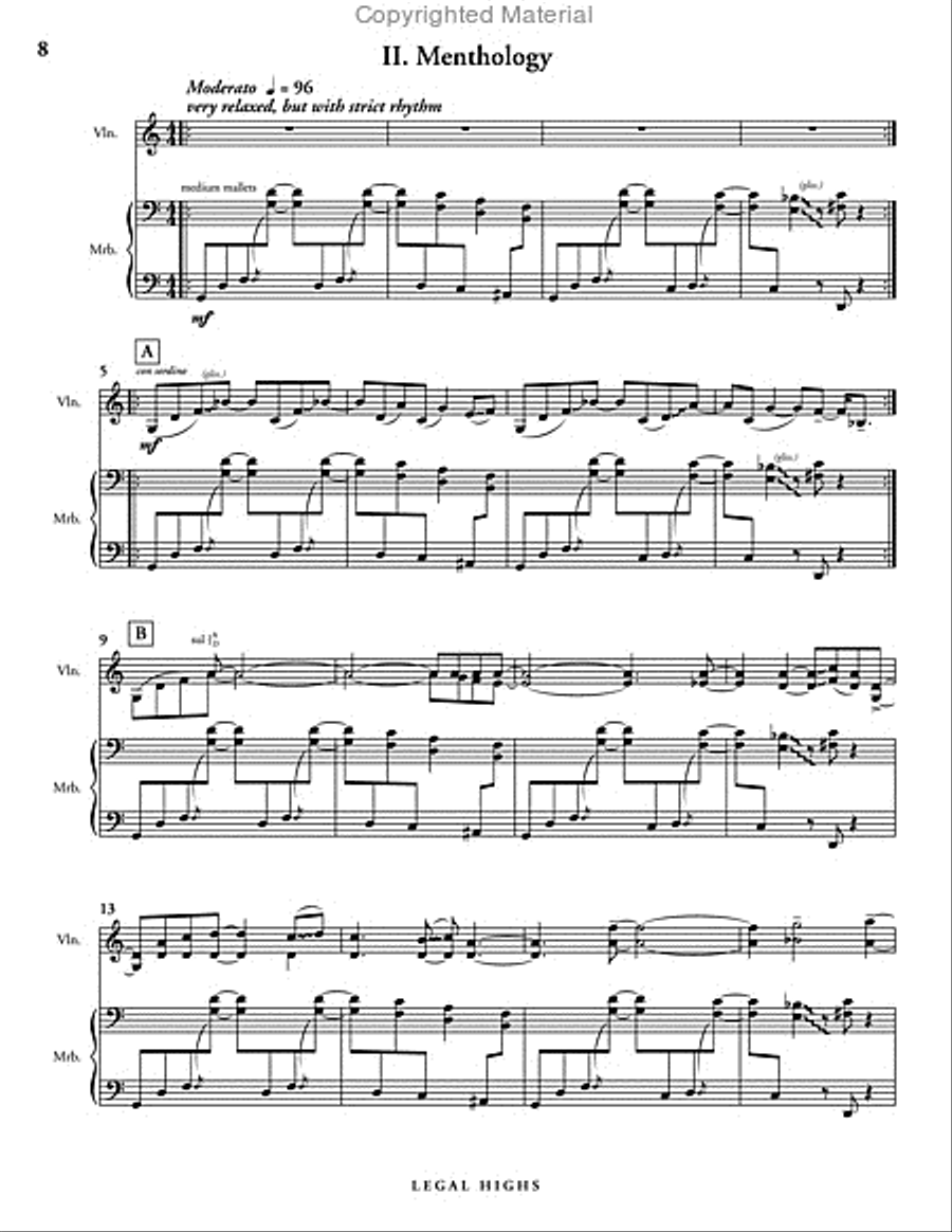 Legal Highs Legal Highs Violin scores gallery preview page 5