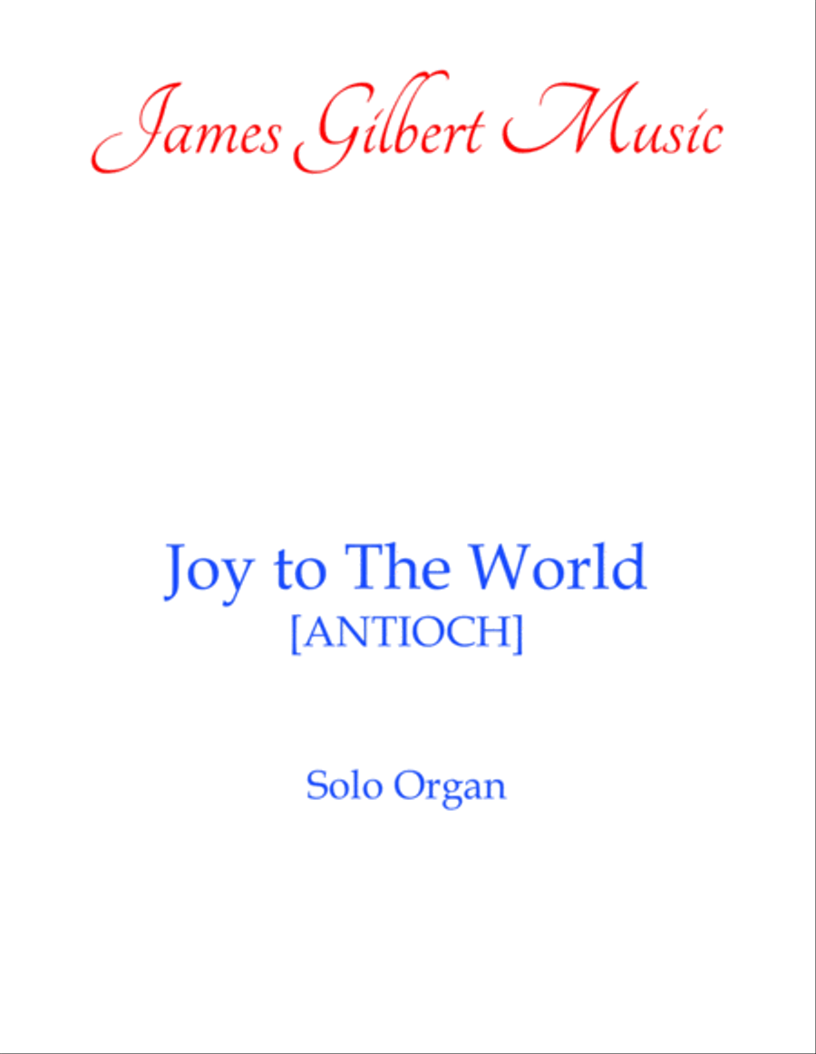 Joy To The World Joy To The World Organ Solo scores gallery preview page 1