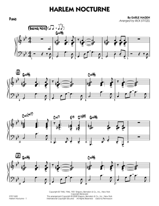 Harlem Nocturne - Piano