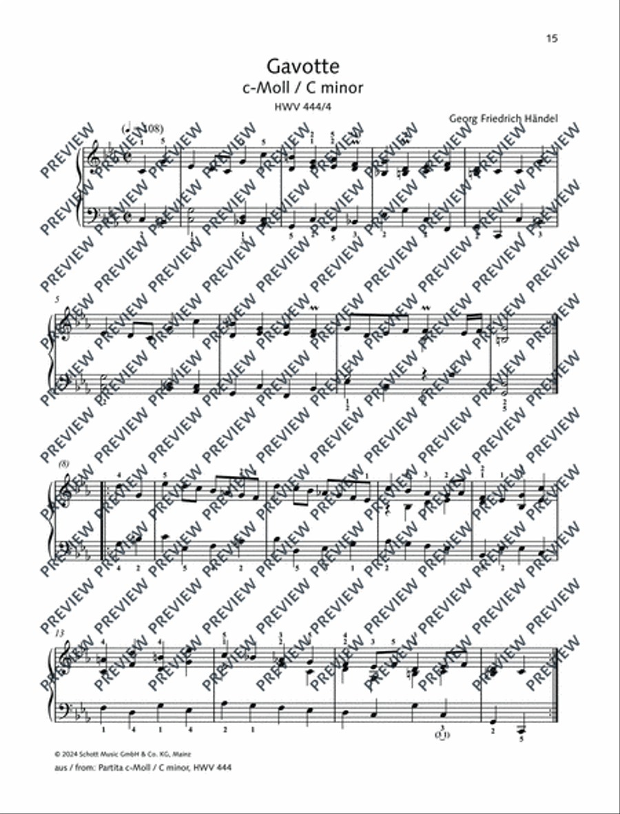 My First Handel Piano Solo scores gallery preview page 16