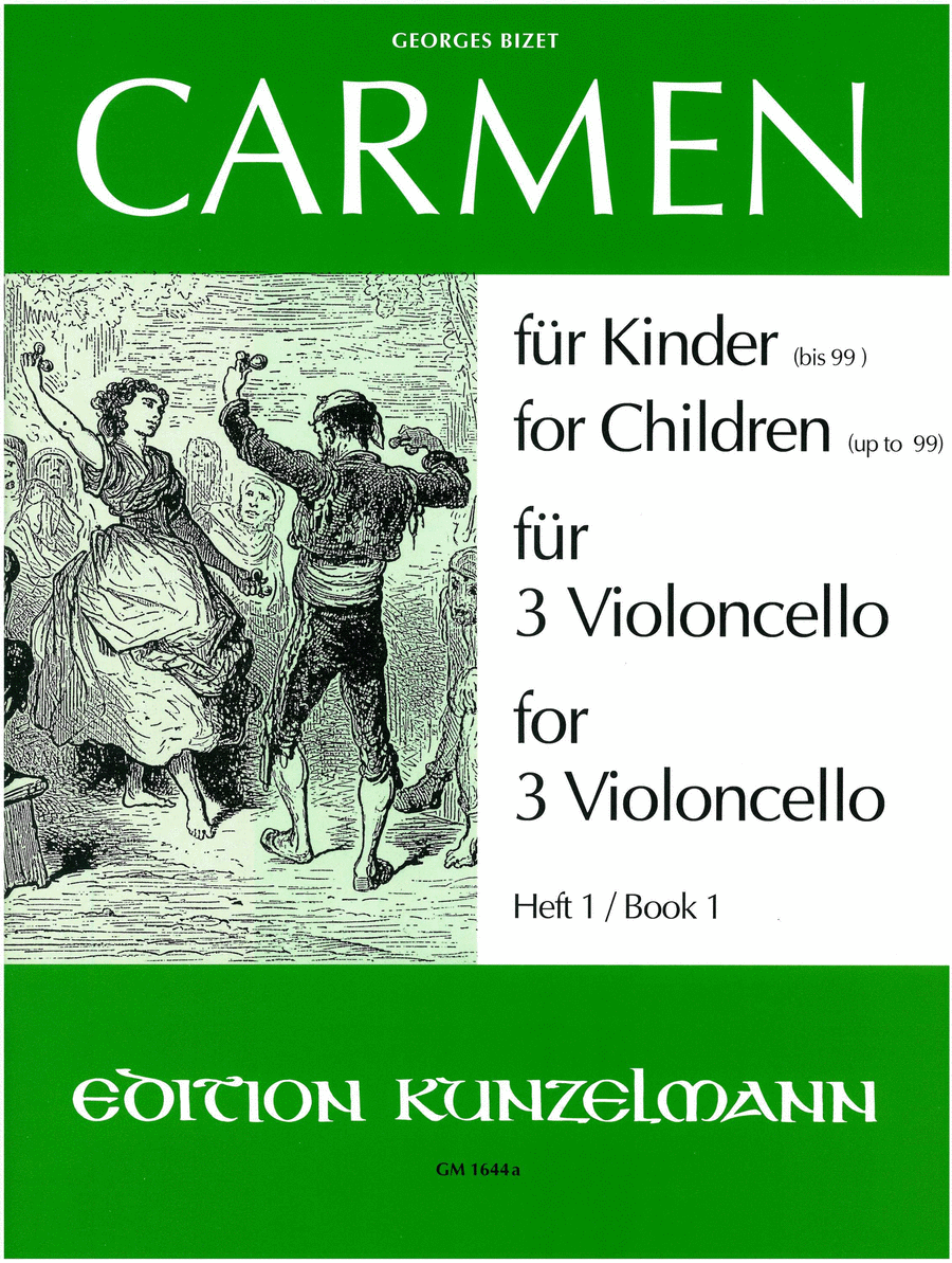 Carmen for children Carmen for children Cello scores gallery preview page 1