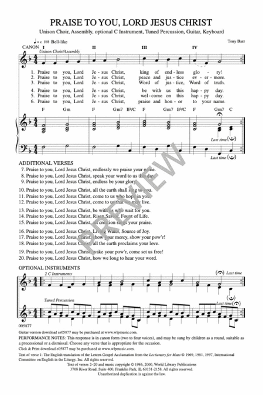 Three Paschal Responses 2-Part scores gallery preview page 5