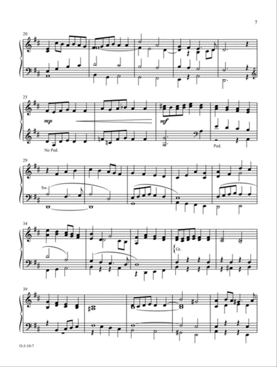 Easy Organ Library, Vol. 49 Organ scores gallery preview page 5
