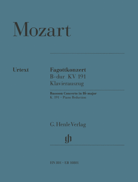 Fagottkonzert B-dur KV 191