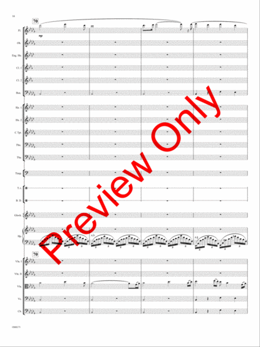 Anishinaabeg Rhapsody Anishinaabeg Rhapsody Orchestra scores gallery preview page 19