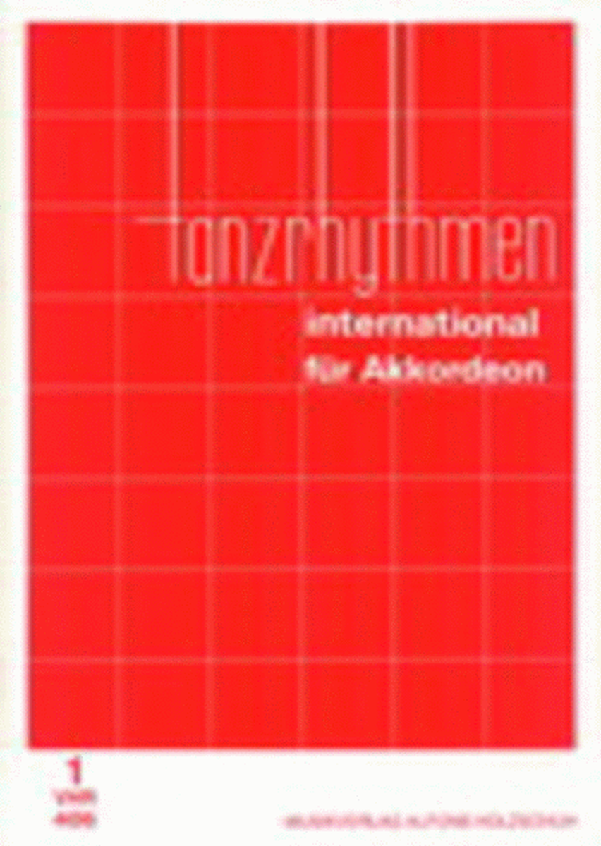 Tanzrhythmen international fur Akkordeon