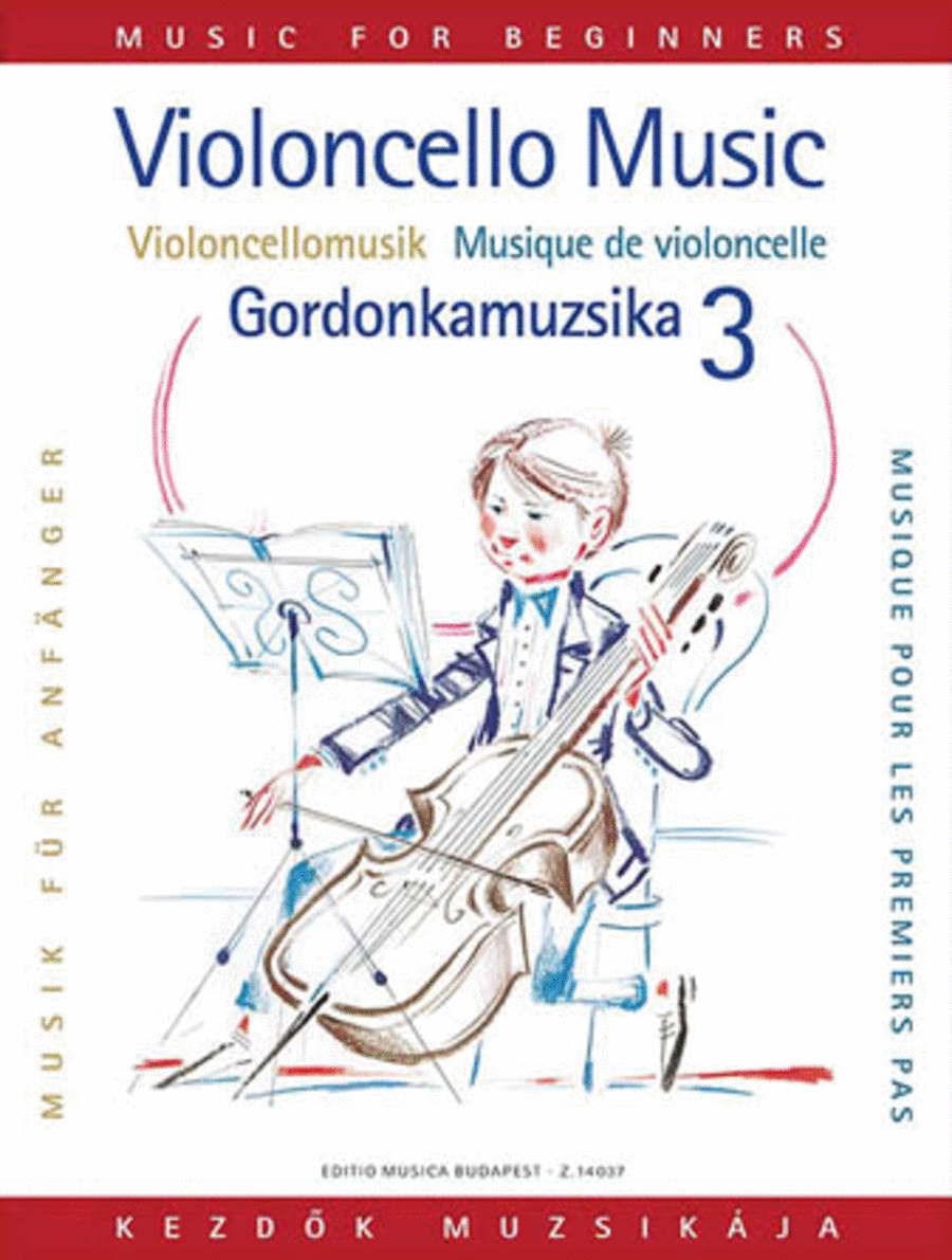 Violoncello Music for Beginners - Volume 3