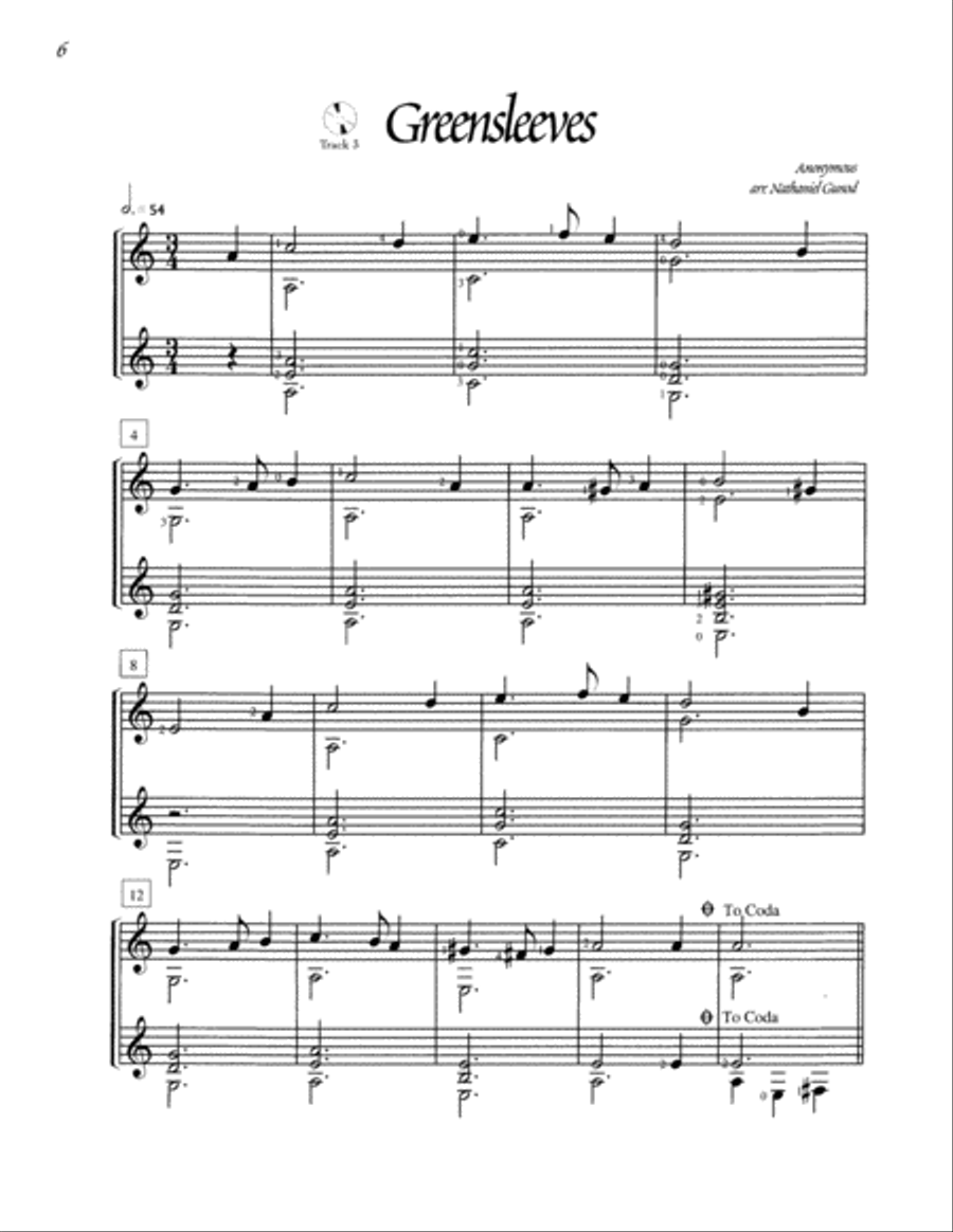 Renaissance Duets Guitar Ensemble scores gallery preview page 13
