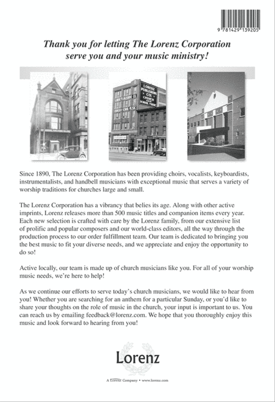Thank You, Lord 4-Part scores gallery preview page 9