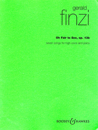 Book cover for Oh Fair to See, Op. 13b
