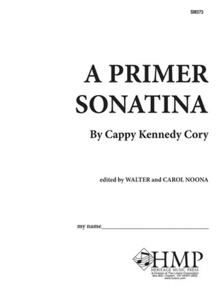Book cover for A Primer Sonatina
