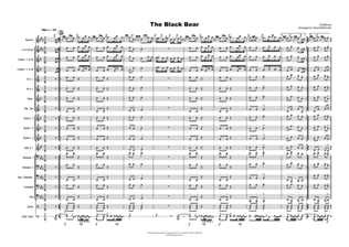 Book cover for Black Bear - Marching Band with Highland Pipe Band