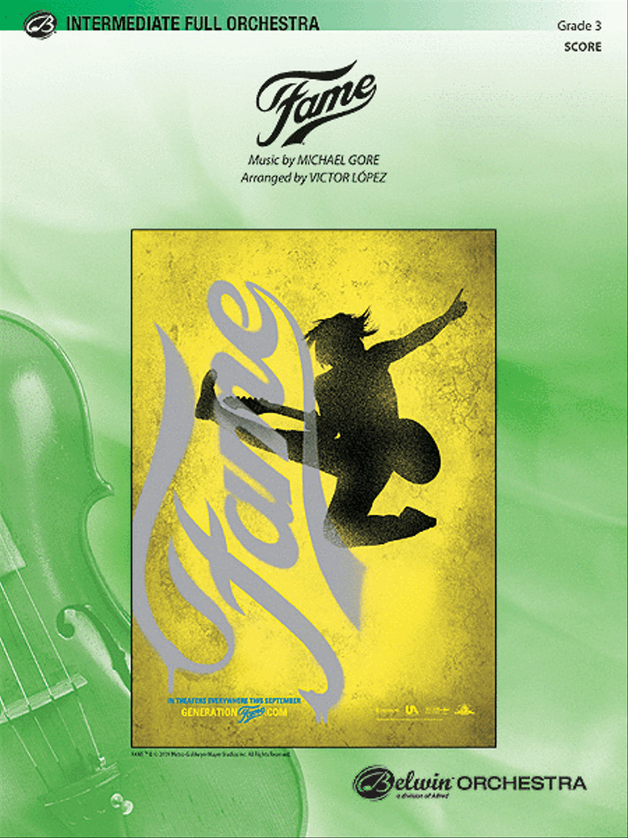 Fame (from the Motion PictureFame) Full Orchestra scores gallery preview page 1