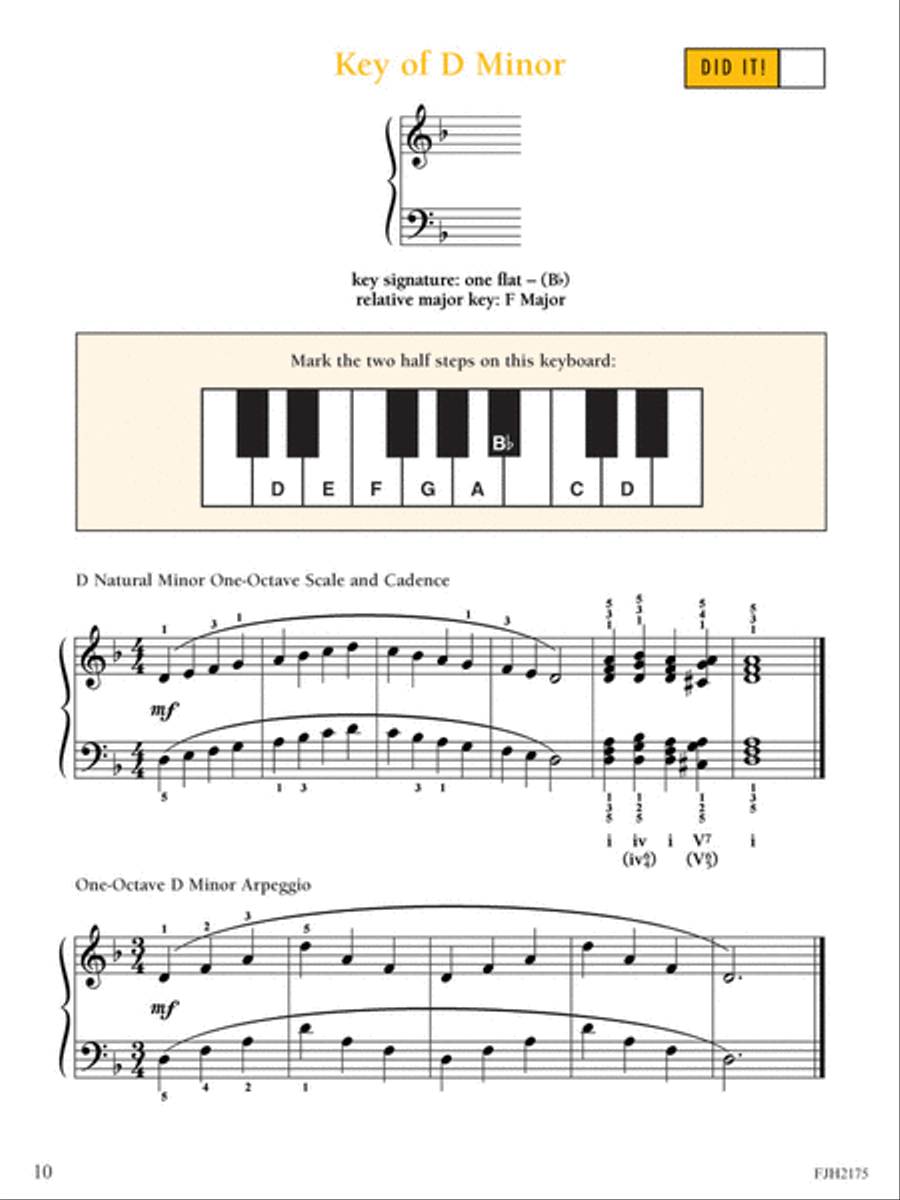 Play Your Scales & Chords Every Day, Book 3 Piano Method scores gallery preview page 4