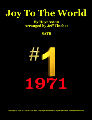 Book cover for Joy To The World