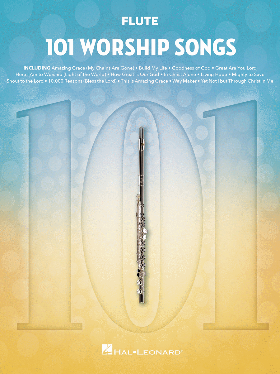 101 Worship Songs for Flute Flute Solo scores gallery preview page 1