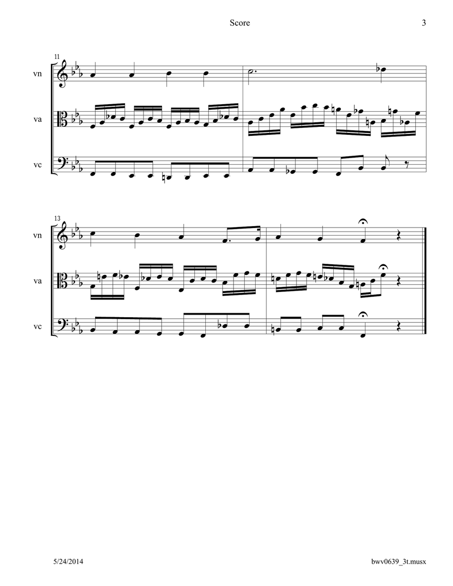 Bach: Prelude: 