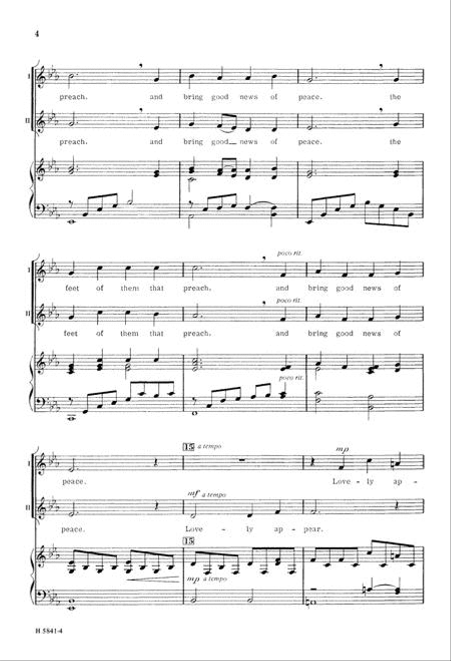 Lovely Appear 2-Part scores gallery preview page 4